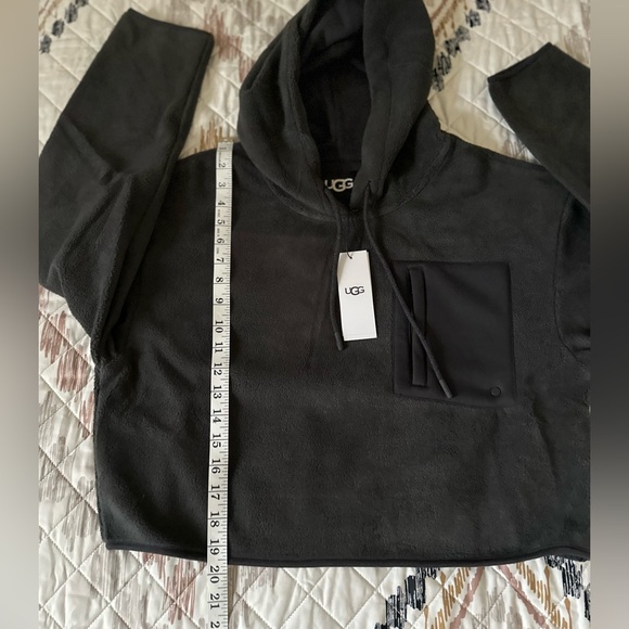 UGG Women's Myley Sherpa Hoodie color Gray size Medium. NWT - Picture 8 of 13